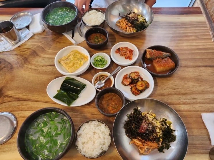  광안리 로컬 점심 맛집 할매재첩국 부산본점 재첩정식 후기