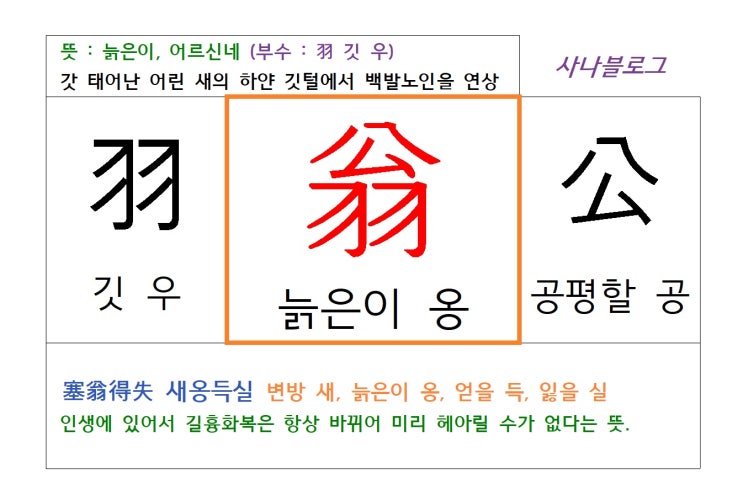  늙은이 옹