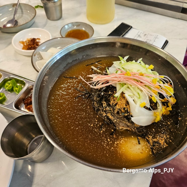 대전 근교 막국수 맛집 공주 춘산 메밀꽃