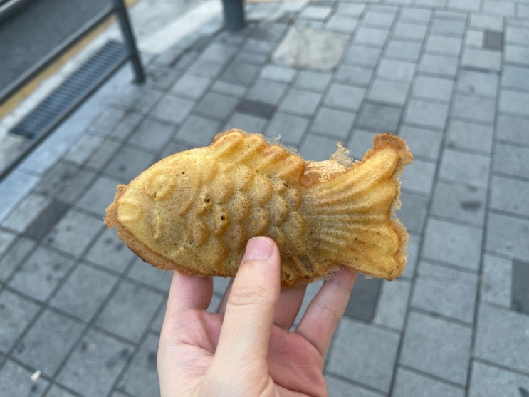겉은 바삭 속은 달콤한 신촌역 붕어빵