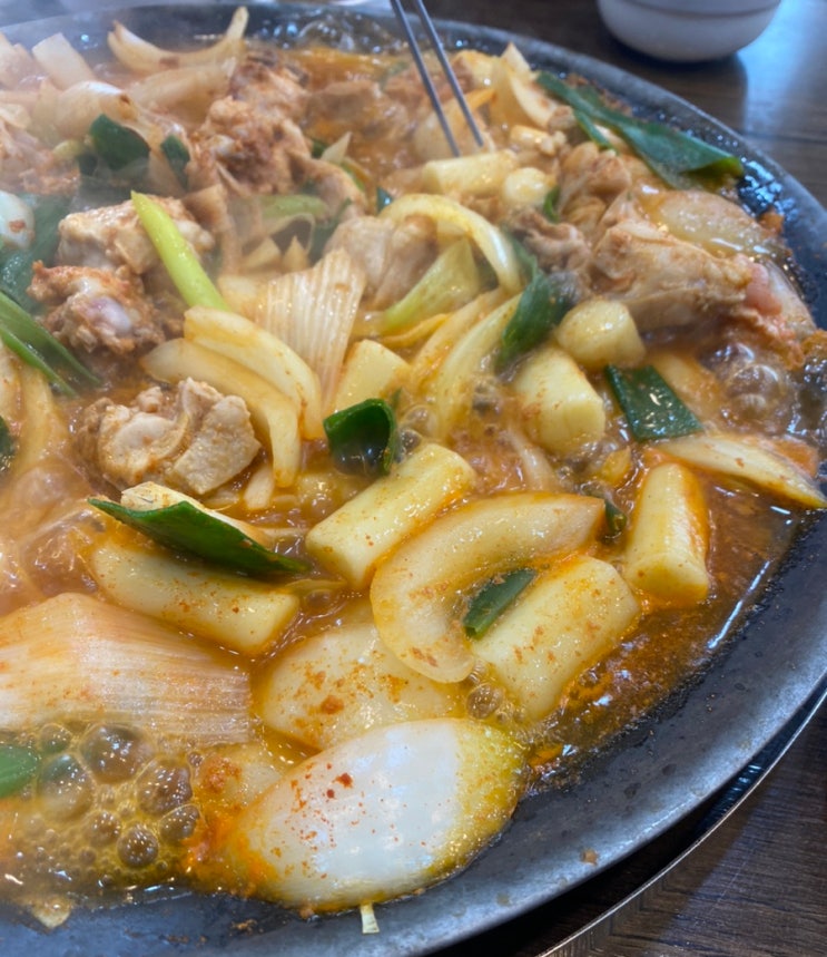 [동인천 송현동] 수문통 점심 맛집 ‘아랜역물닭갈비’ 내돈내산