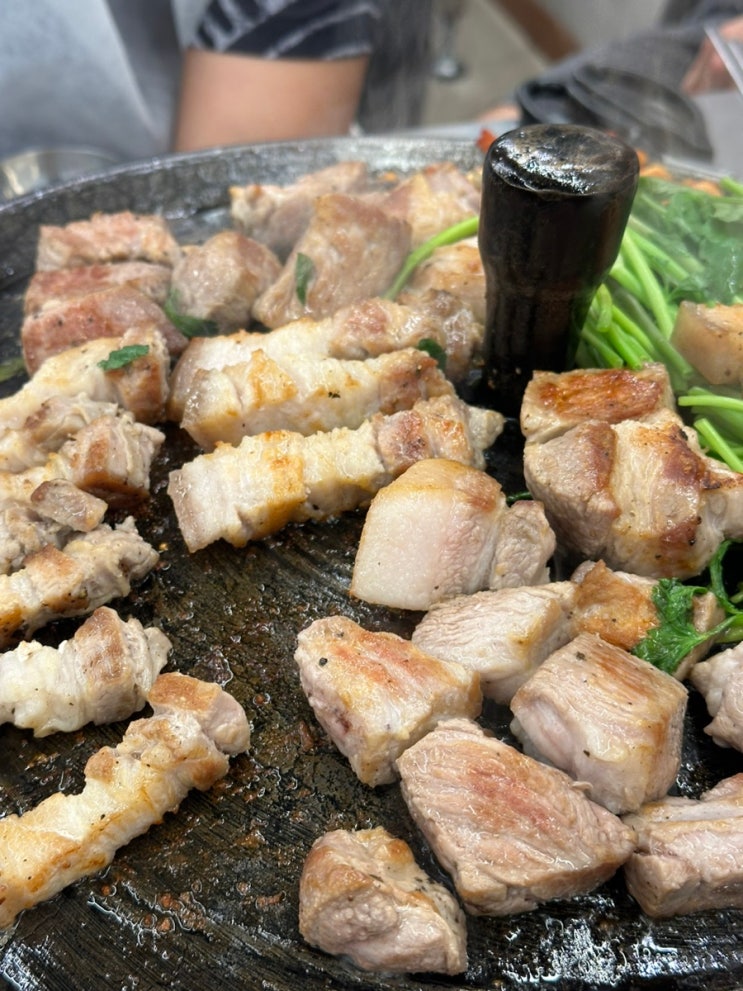  구리 목구멍에서 삼겹살 오지게 먹음