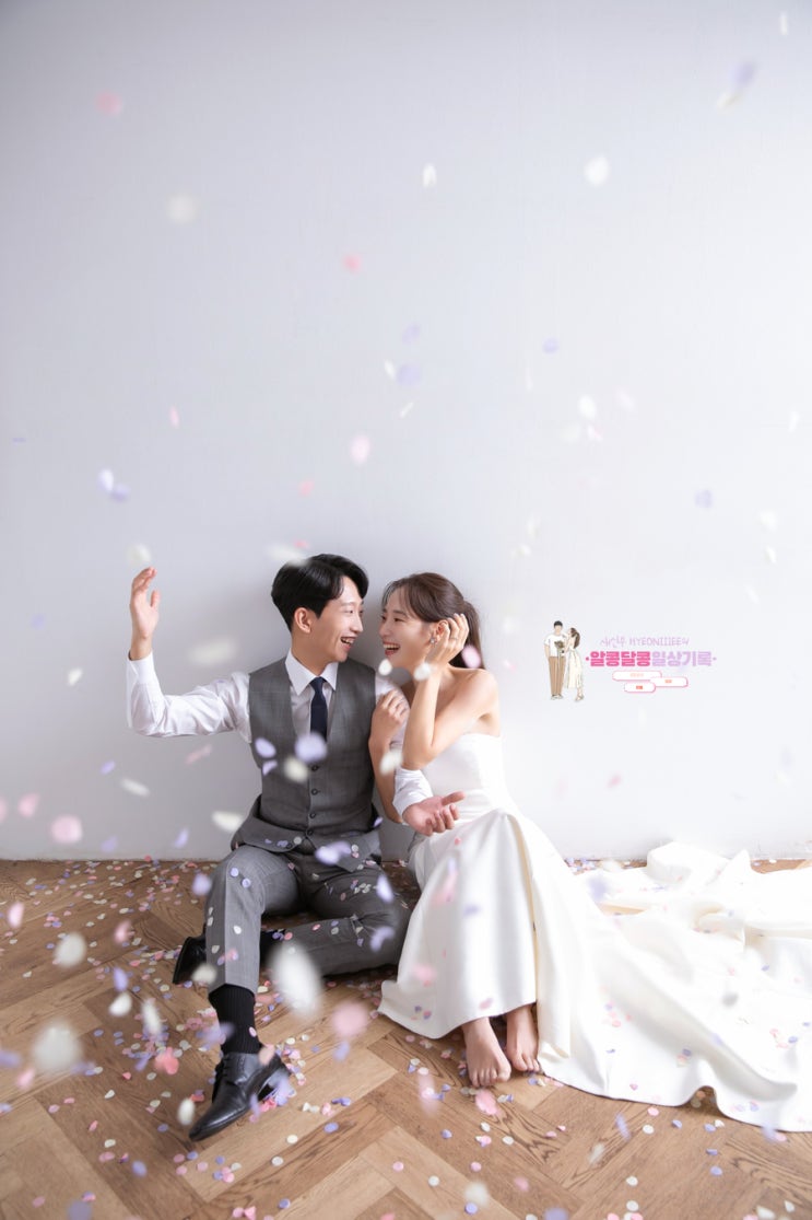 스튜디오 촬영 준비_웨딩 스튜디오 촬영 시안 만들기(피아스튜디오)