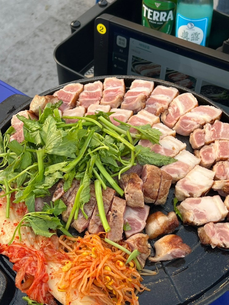 신당동 핫플 야장 삼겹살 맛집ㅣ태태삼겹 2호점