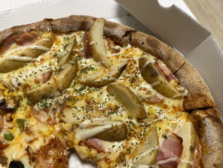  ‘피자알볼로’ 동백점 / 용인 동백 피자 맛집 고구마스틱 배달후기