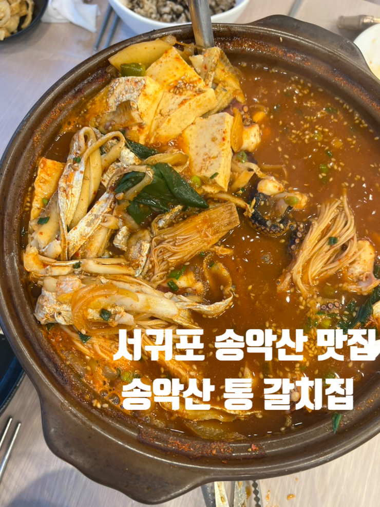  제주도 송악산 갈치 맛집, 서귀포 갈치집 추천 “송악 통 갈치”