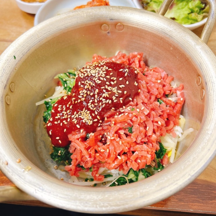  창원 맛집 마산집 육회비빔밥 후기 (feat. 밥보다 육회가 많음)