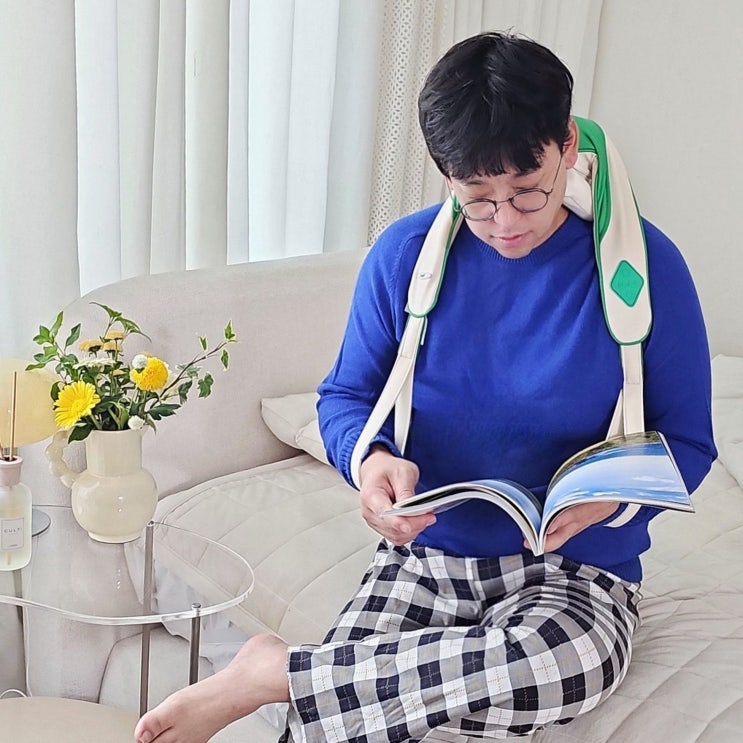  바디릿 무선 목 어깨 승모근 마사지기 이거 하나면 피로가 싹!