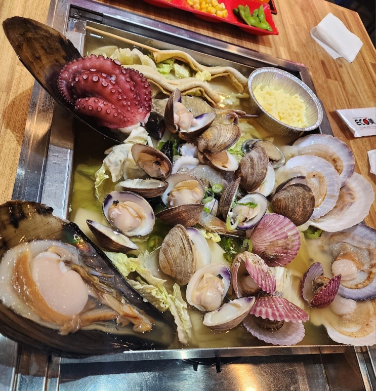  바다수퍼해물천하조개구이 삼송점 - '국물조개찜'이 대박인 고양시 조개찜, 조개구이 맛집