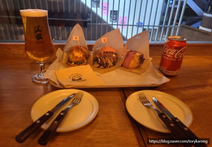 [홍대/연남] 작지만 맛있는 후쿠오카 숯불버거_미니히노코