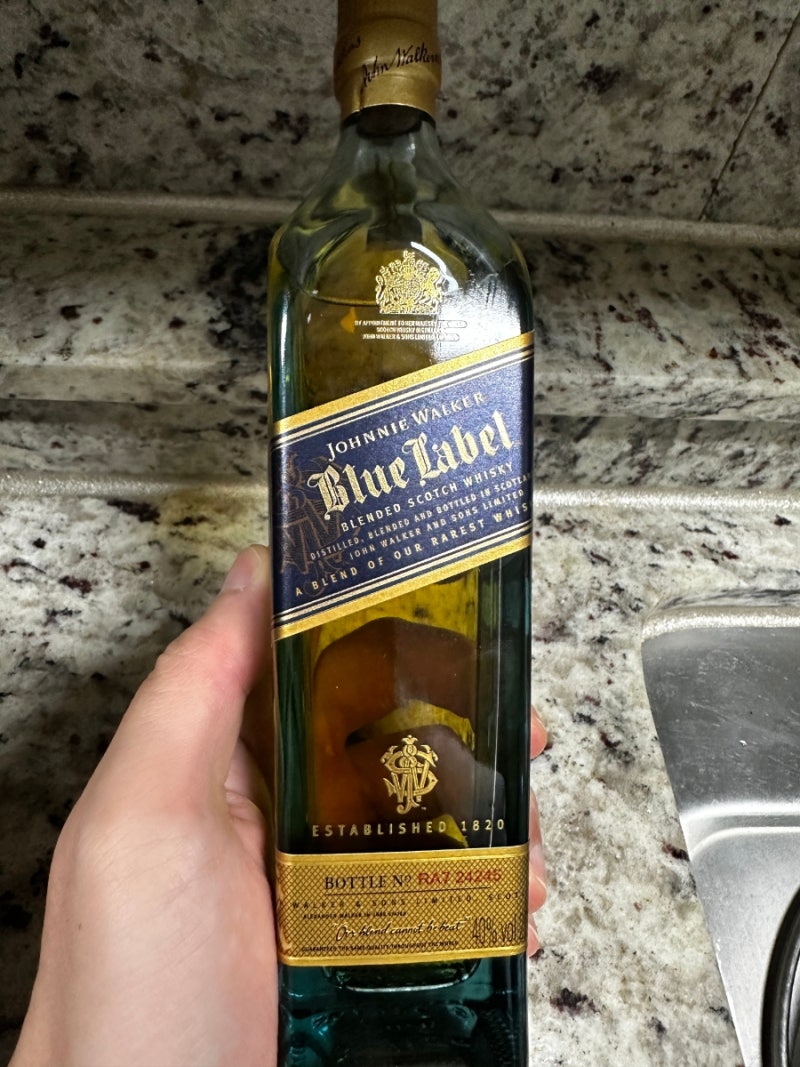 조니워커 블루라벨 가격 맛 후기 : 네이버 블로그