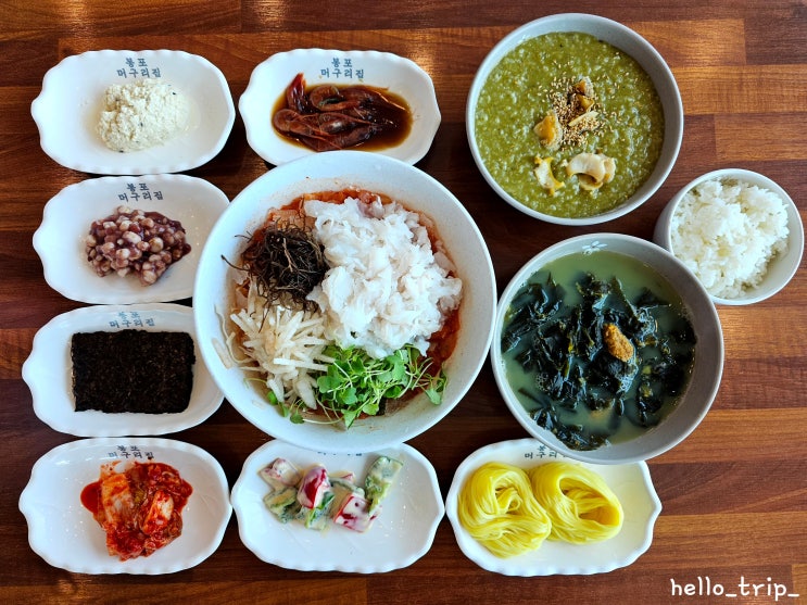  속초 아침식사 봉포머구리집 영랑호 맛집
