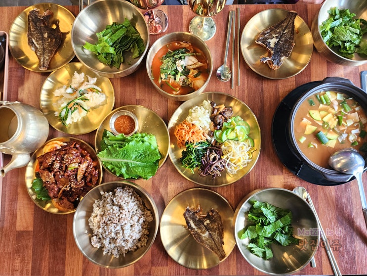 대전 보리밥정식 맛집 갑동신선놀음