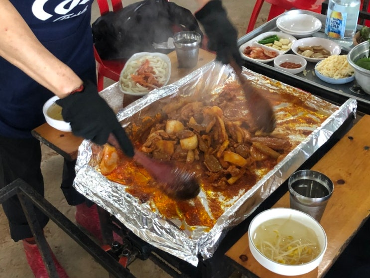  [시흥 계수동 맛집]고향오리_오리주물럭 철판구이 전문점 _ 볶음밥 맛도리