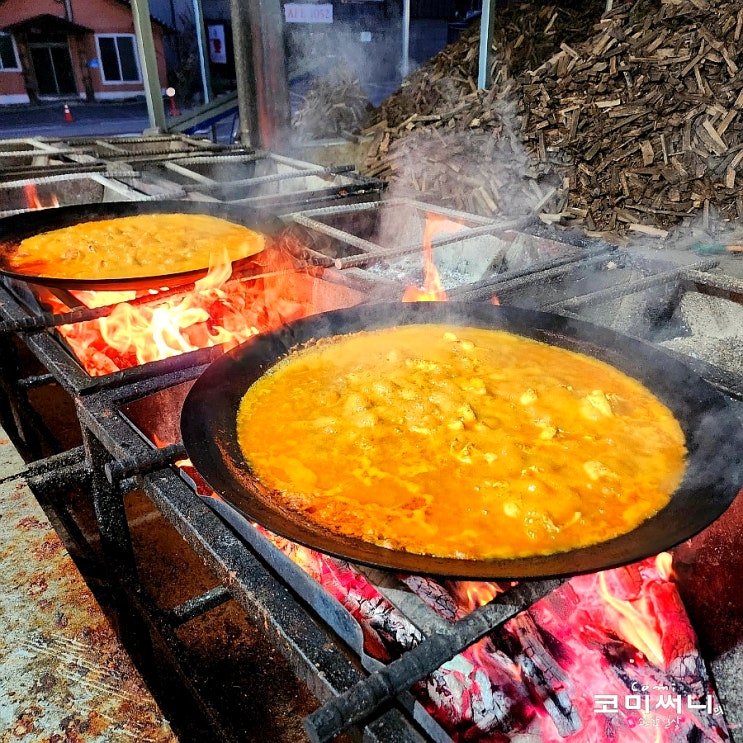 [무주 맛집] 참나무 솥뚜껑 닭볶음탕 토종닭 압도적 비주얼 무주농원 (청포도 막걸리)