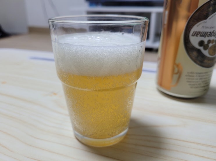  뒤집어마시는 볼파스엔젤맨 히스토릭 언필터드, 진짜 생맥주 맛을 집에서!