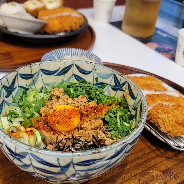  합정 맛집 백소정 마제소바 돈까스 솔직후기