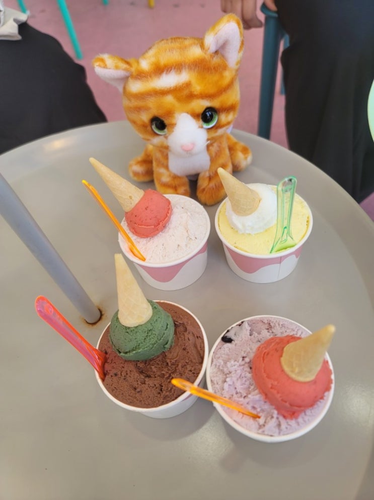 여수여행 아이스크림옥 수제젤라또 가게 이순신광장 맛집