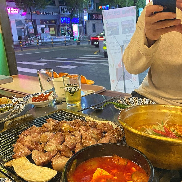  [대전 월평동맛집] 촌놈들연탄구이 | 꼬들살 3인분 후기, 본점 비교, 특수부위 맛집