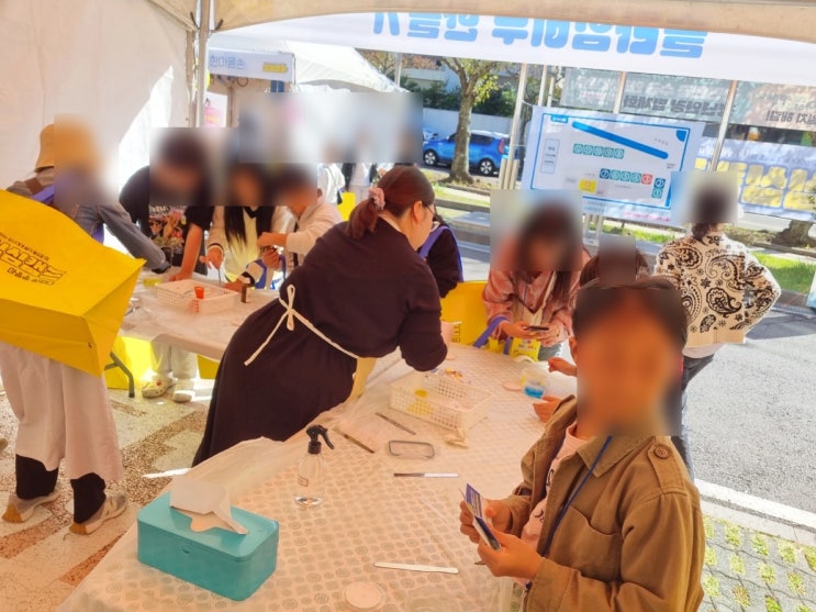  제주도 행사 체험부스운영 심심캠프에 타라공방이 참여했어용 ^^