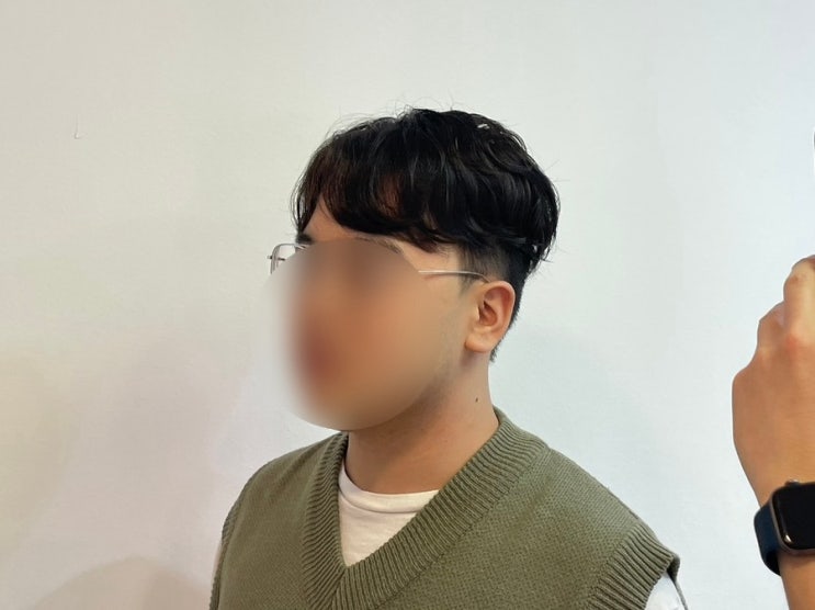  박준 뷰티랩 종각역점 종로미용실 도현 디자이너 남성 일반펌 후기