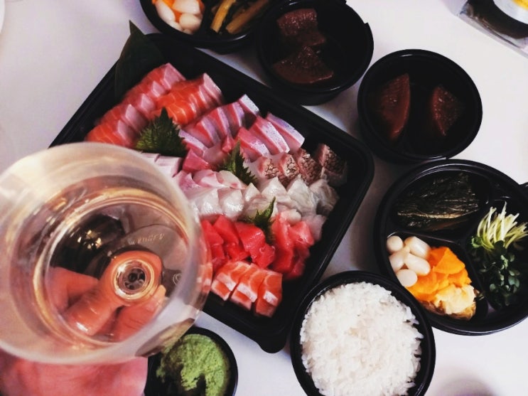  홈파티음식 마곡동맛집 어부블루스 숙성회