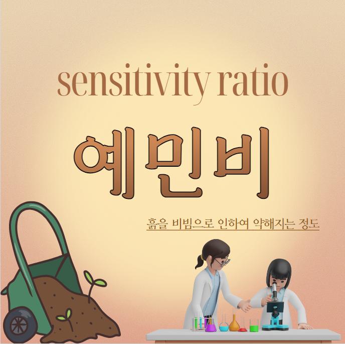 흙의 예민비(sensitivity ratio) 알아보기!