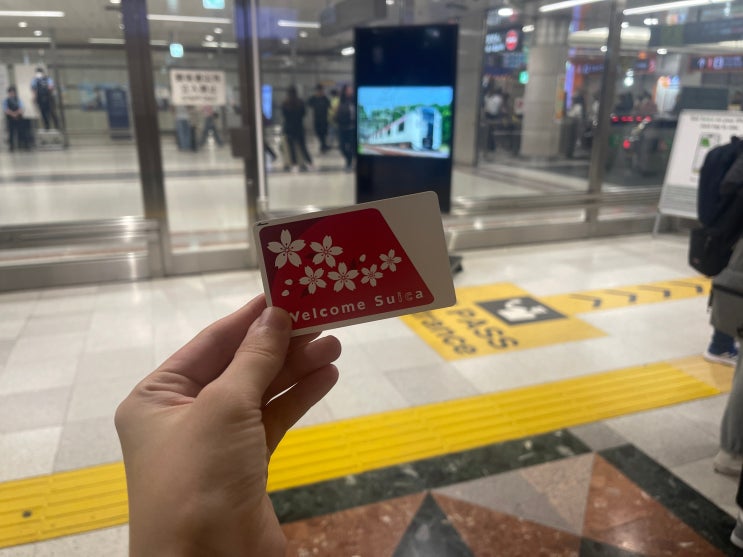 일본 나리타공항 도착해서 파스모랑 신주쿠가는 넥스 발권하기