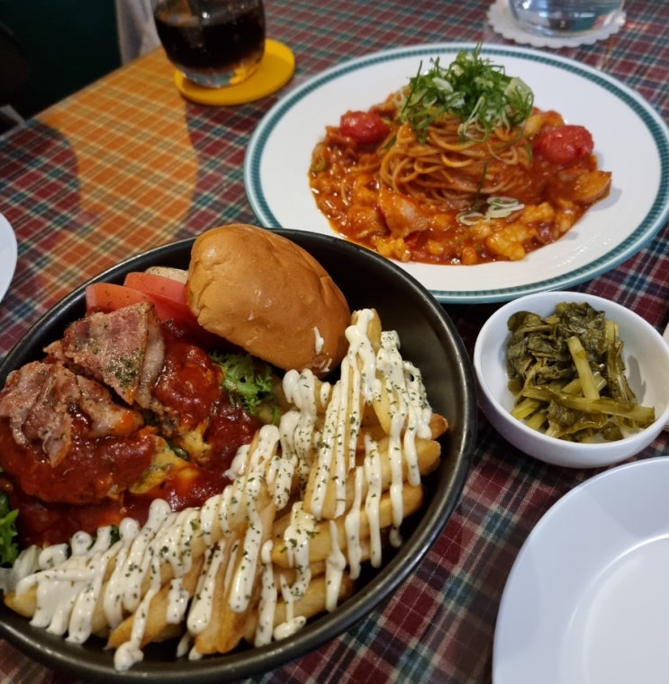  진해맛집 "땡큐자은동" 진해파스타 & 수제버거 데이트맛집 추천(애견동반가능식당)