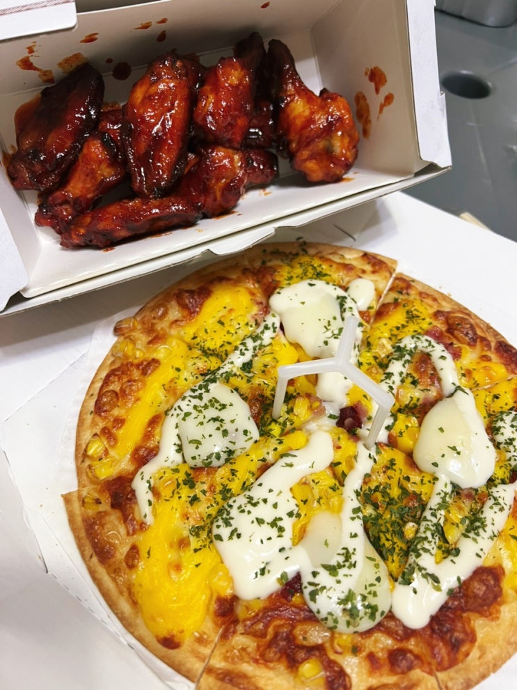  굽네 치킨 신제품 | 혼자서도 즐기는 굽네 1인 싱글세트 피자+치킨 한번에 맛보기