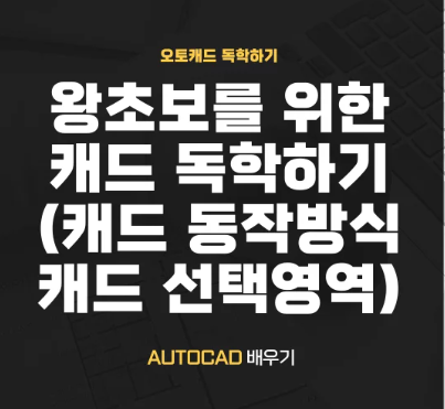  왕초보를 위한 캐드 독학하기
