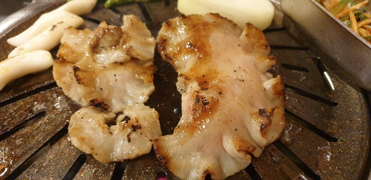  상수역 고기집 도래창구이 맛집 통통숯불고기 본점