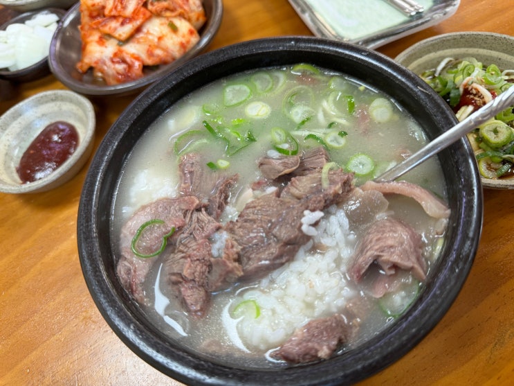  곤지암 맛집. 최미자 소머리국밥 (식객 허영만의 백반기행)