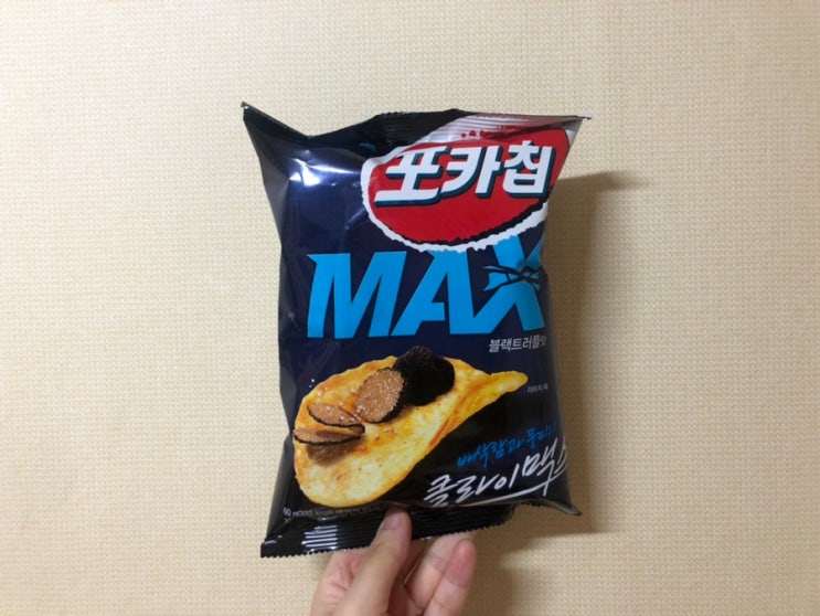  GS25 편의점 포카칩 블랙트러플맛 내돈내산 솔직리뷰