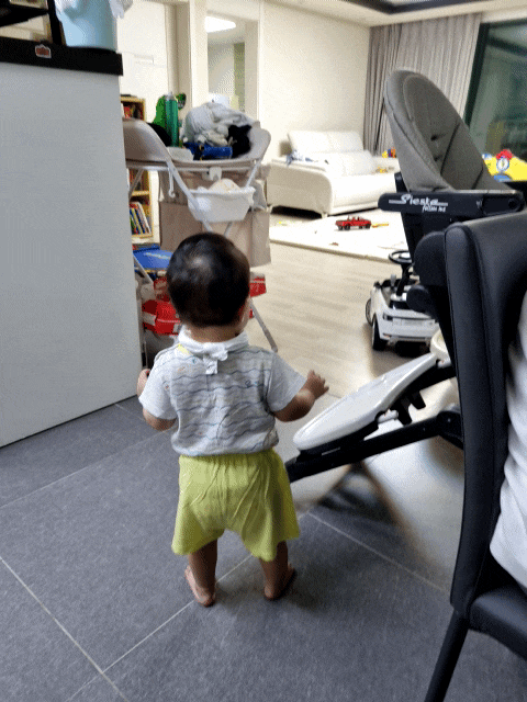 10~11개월 육아<b>10개월</b> 아기 걷기 성공, <b>남편</b>의 육아휴직과... 