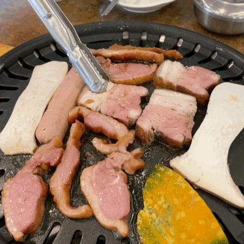 남이섬 내부 먹거리 맛집 섬향기 오리 삼겹살 바베큐 후기