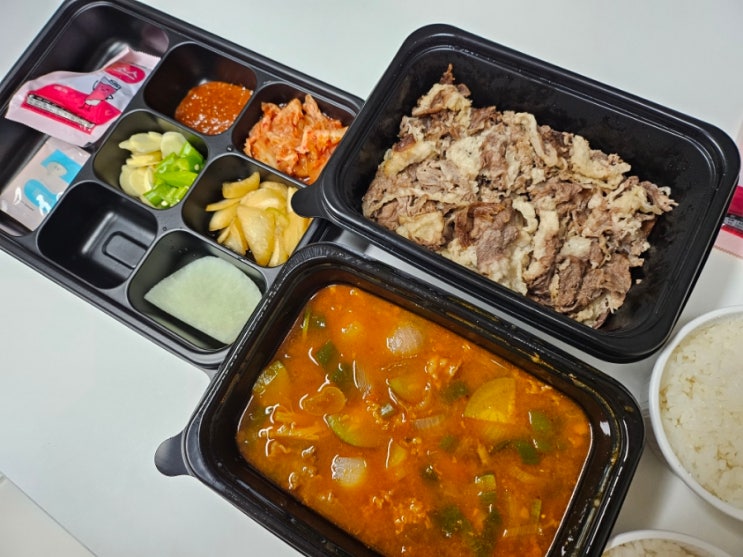  [배달]이차돌 건대점 처음 시켜봤어요~ 솔직후기!