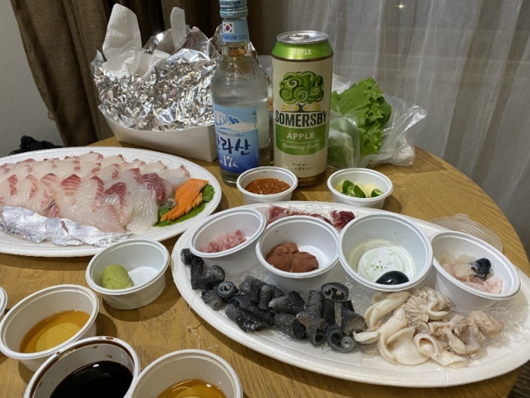  마마네회포장: 가성비 갑 사귀포 횟집