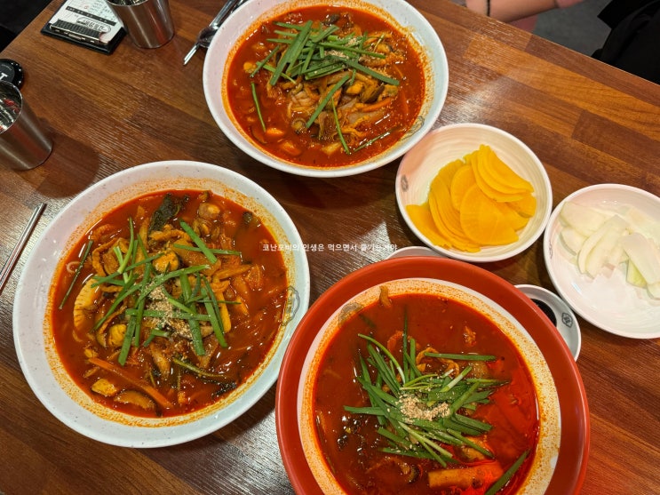 화성 융건릉맛집 천년명가 교동짬뽕 주말 점심메뉴로 추천합니다