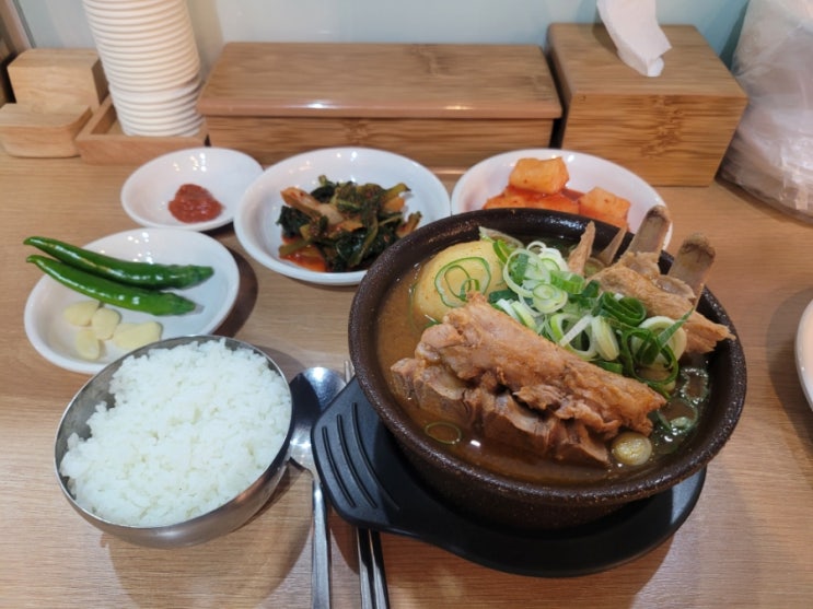  금천 독산역 감자탕 해장국 맛집 [일미집] 가성비 넘치는 혼밥 내돈내산 솔직후기
