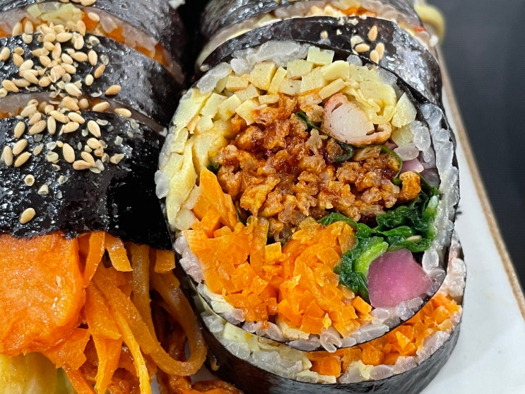 [제주맛집] 제주 노형 다이어트에 좋은 김밥 전문점 가시어멍김밥