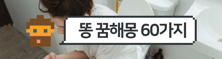  [무료꿈해몽]똥꿈해몽60가지 및 새로운 똥꿈풀이 완벽정리
