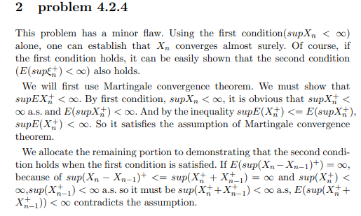 Durrett problem 4.2.4 솔루션