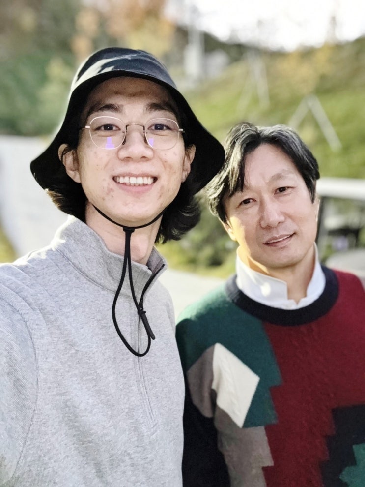  아들과 야간라운딩