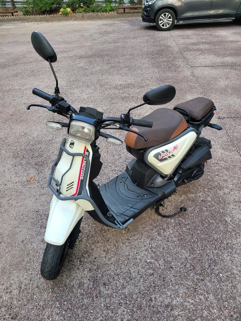 125cc 100cc 이하로 저렴한 보험료 그리고 50cc보다도 좋은 장점 kr모터스 요타80 cc 묵동 신내동 ....