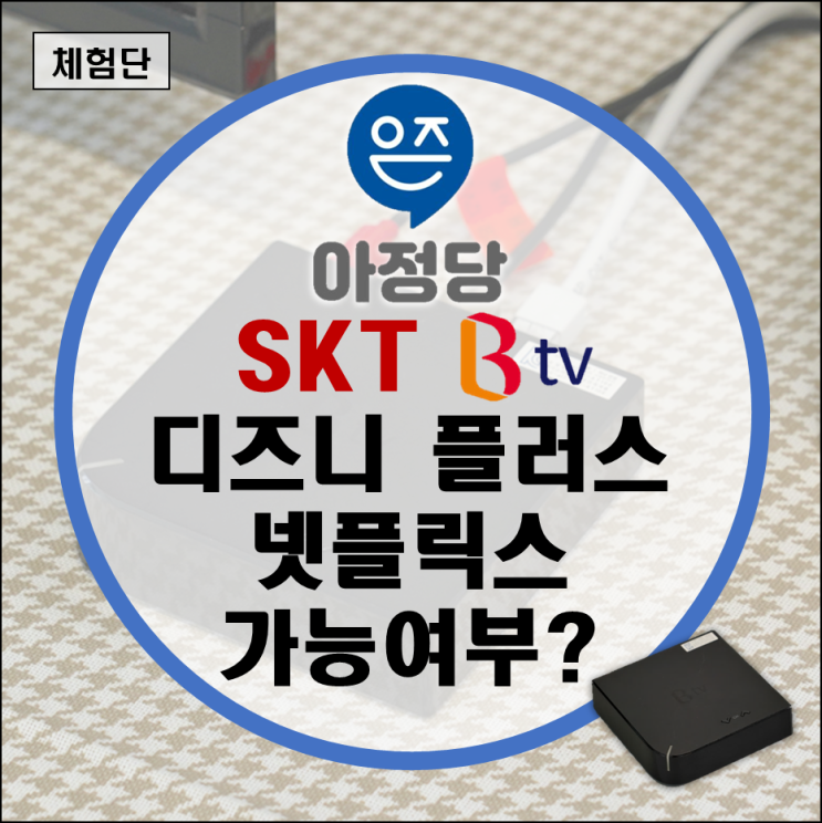 sk skt 인터넷 모바일결합 비티비 디즈니플러스 넷플릭스 티비 연결은? (btv 채널 추가 kt lg u+)
