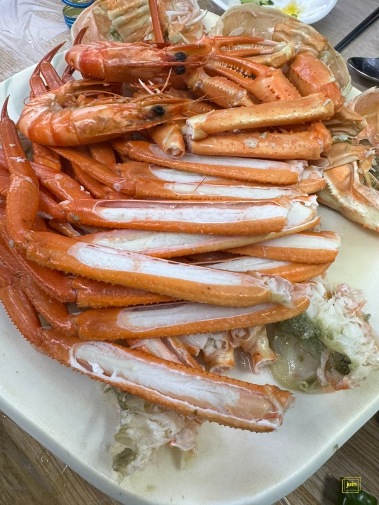 포항 죽도시장 맛집 갈릴리대게회식당에서 부담없이 식사 즐겼어요
