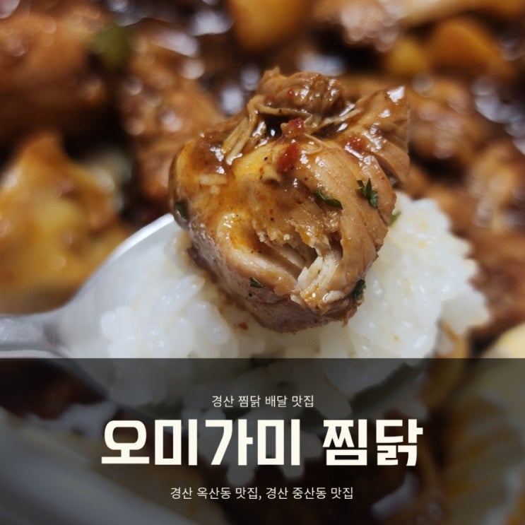  경산 찜닭 맛집 오미가미 찜닭 매력적인 맛, 푸짐한 양에 반했어!