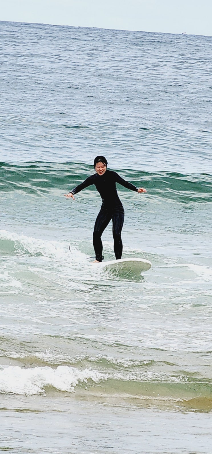 [속초 DAY 2] 속초 서핑 코랄서프에서 첫 가을 서핑~! 서핑강습 + 프리서핑 까지!