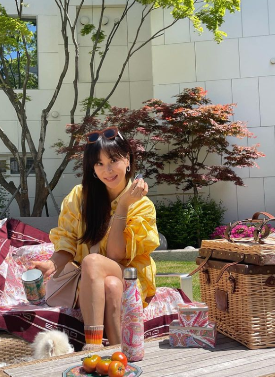  여전히 30대 엄마로 보이는 고소영의 데일리 운동화로 발 편한 뉴발란스 530 신발 추천